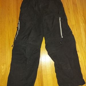 Unionbay parachute boys zip off to shorts pants